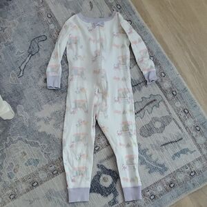 The Beaufort Bonnet Company Girls Noelle's Night Night Pima Cotton Pajamas Sz4T